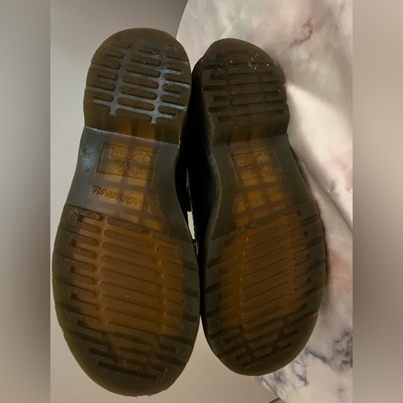 Dr. Martens Black Leather Lace-Up Boots - Picture 9 of 10